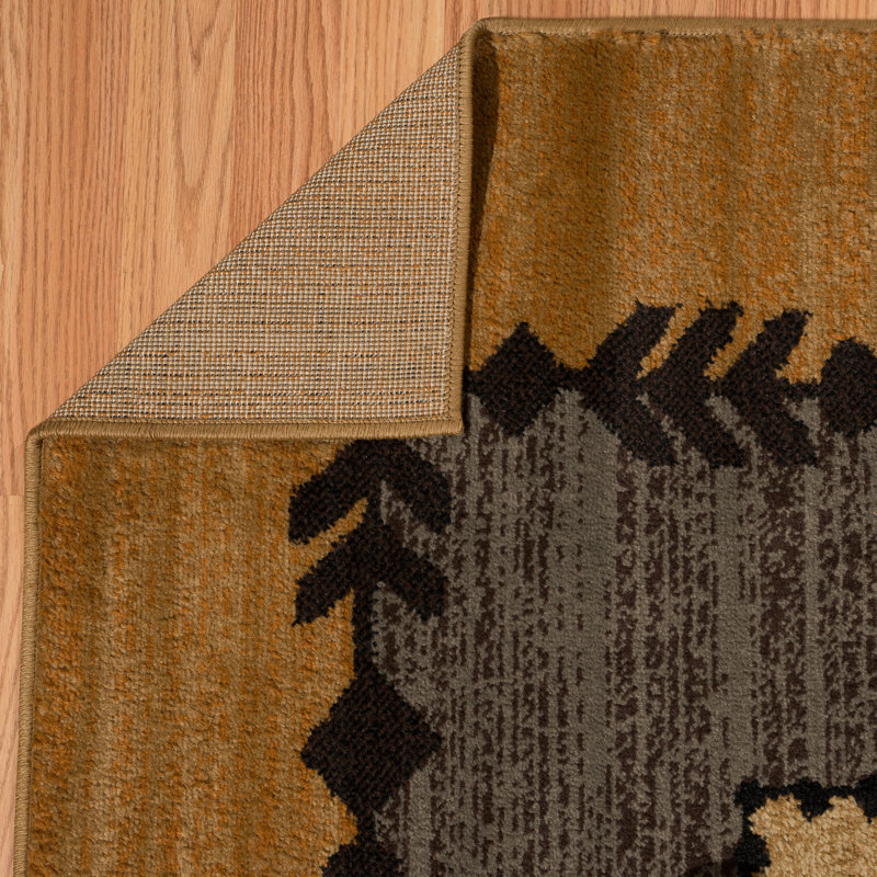 Tapis beige Sayre, Rectangle 5 pi 3 po x 7 pi 2 po