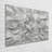 3D Abstraction - Unframed Art Prints on Glass