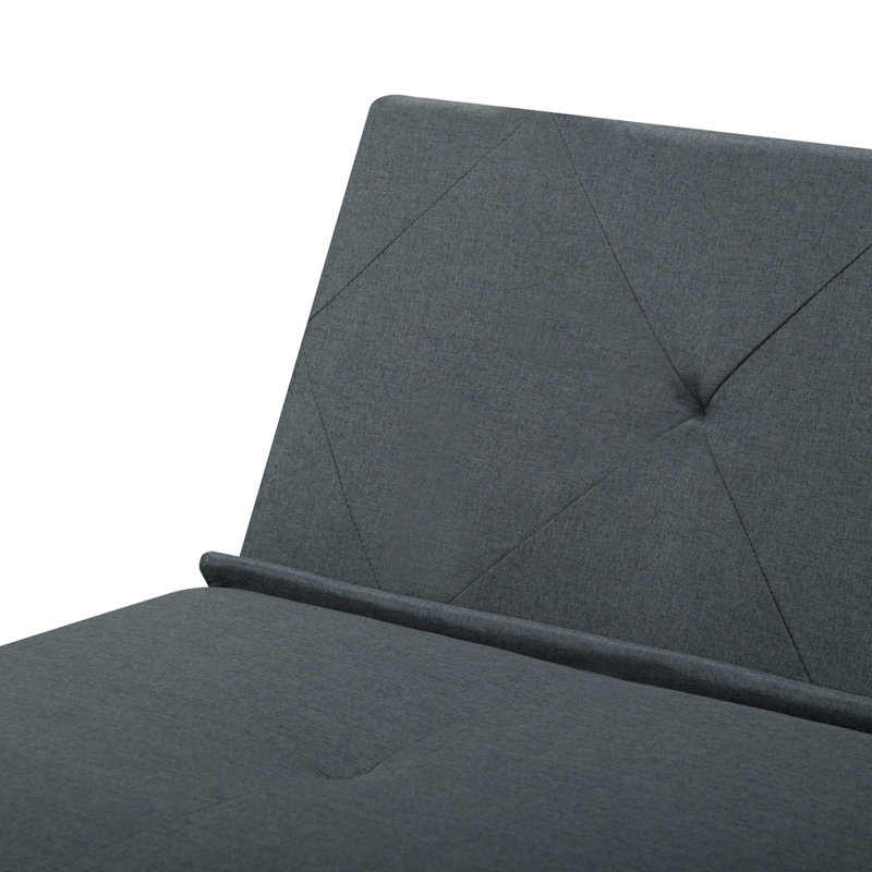 63.39'' Tufted Convertible Sleeper Futon Sofa