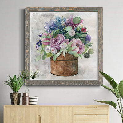 " Playful Nature 6 " Painting Print