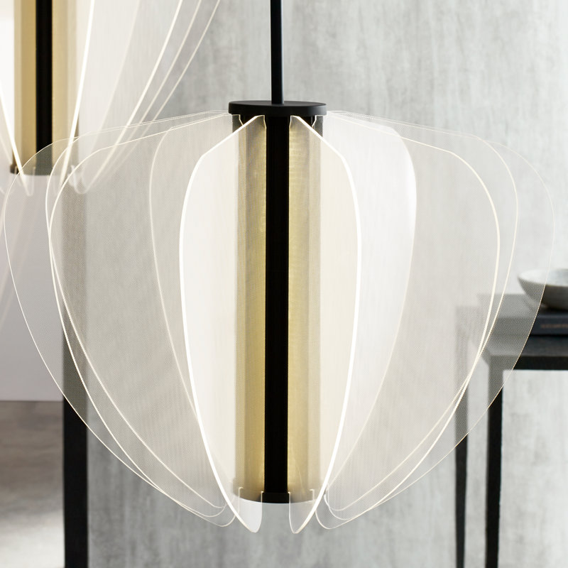 Nyra 28 Chandelier, Nightshade Black
