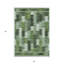 Tapis intérieur / extérieur lavable 5 pi x 8 pi vert olive et vert fougère HomeRoots