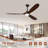 3 Blade High Wind Power Ceiling Fan With Dc Motor,6 Speed, Timer, Reversible & Energy Saving ,ideal For Bedroom, Living Room - Quiet Modern Design-1357153134-1357306738