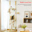 Adjustable 5-Tier Floor To Ceiling Large Hammock Cat Tower-117068790