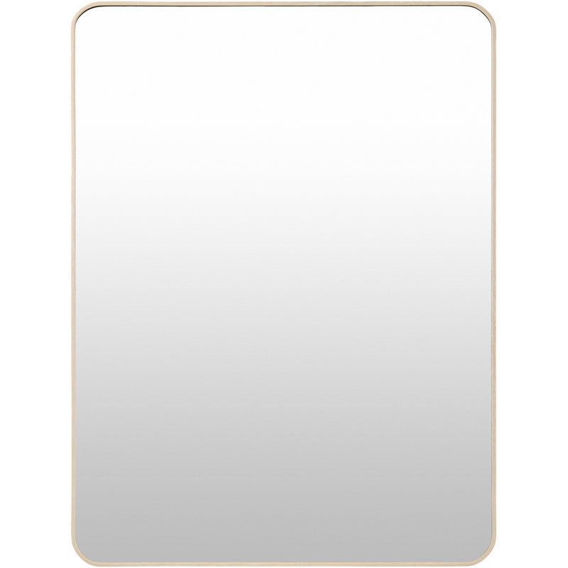 Miroir pleine longueur Destefano Essence, 41 po x 30 po, Chêne blanchi
