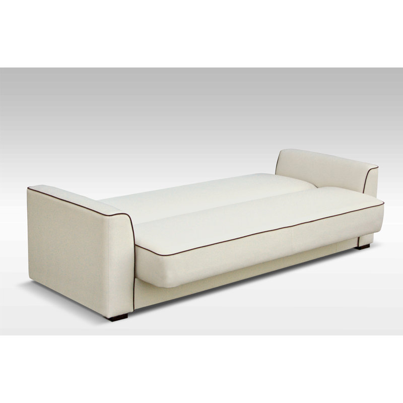 Latarious 3 Seater Sofa Bed, Creme