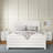 Caroline Platform Bed with Paneled Headboard and Footboard-87380398-87380393