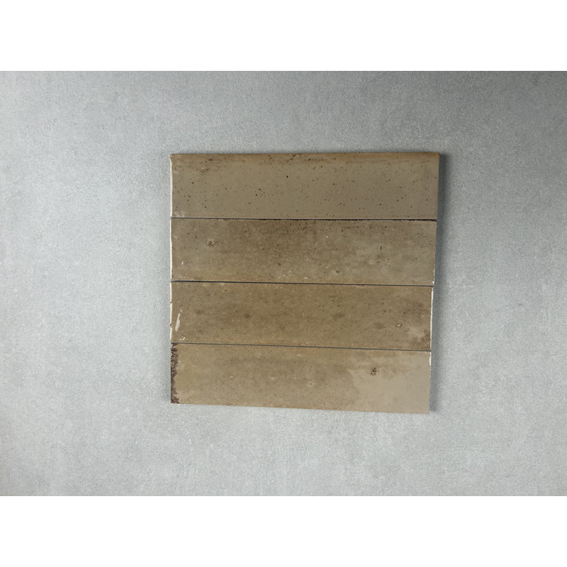 Carreau beige cappuccino zellige 2 x 10