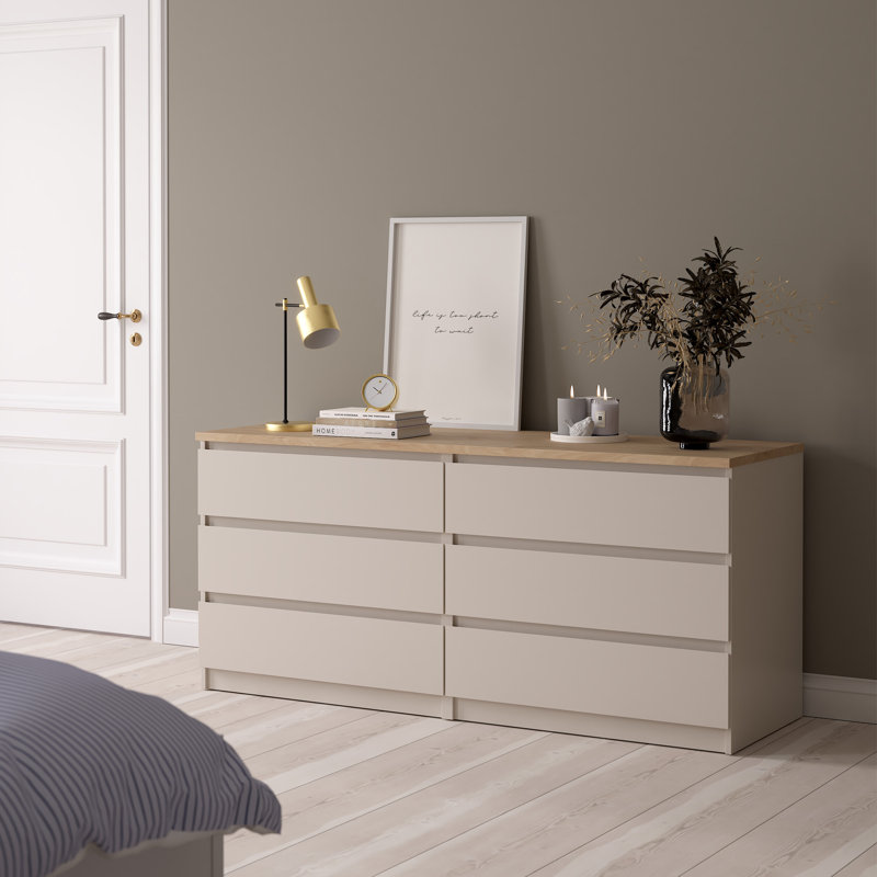Naia 153.8cm W 6 - Drawer Chest of Drawers