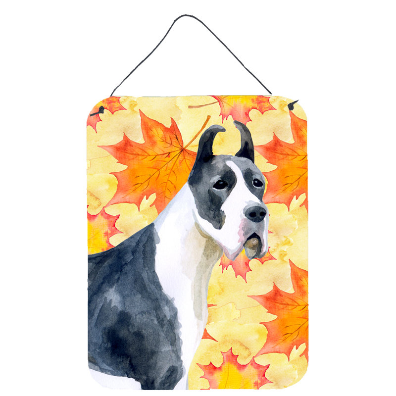 Décoration murale estampes suspendues, Grand Danois harlequin, German Boxer Fall