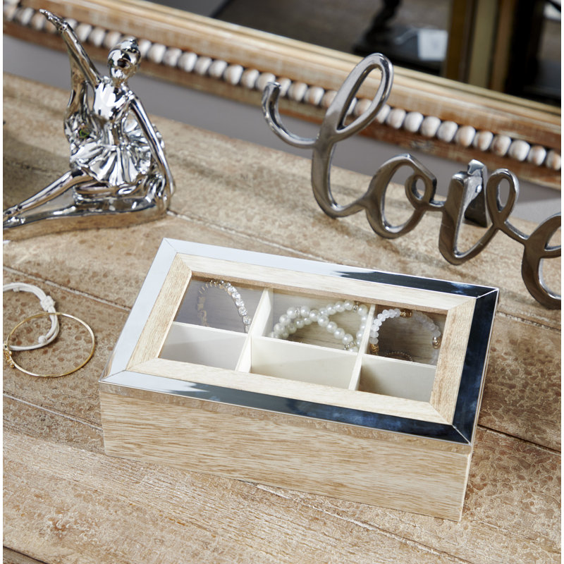 Wood Cufflinks Box