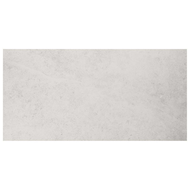 New Rock 12x24 Matte Porcelain Tile, Perla White