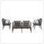 Ensemble de sièges d'extérieur durable et confortable, adapté aux patios, aux pelouses et aux bords de piscine-2008071555-2008071565