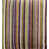 Natural / Aubergine Stripe Fabric