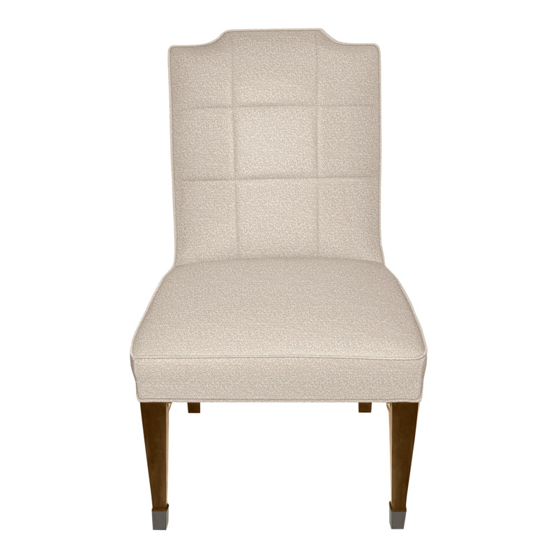 Travis By Michael Weiss Upholstered Dining Chair, Casa Blanca, Nadia Steam, No