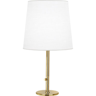 Lampe de table avec abat-jour Ascot en tissu SRKASHLTENI - hauteur 35,25, gradateur pleine gamme, douille E26 - Luminaire élégant pour la décoration intérieure