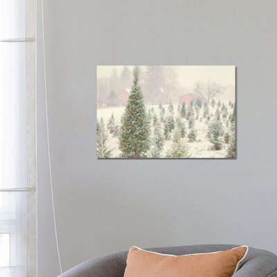 Holiday Holiday Cabin par Kelly Poynter - Photographie sur toile tendue