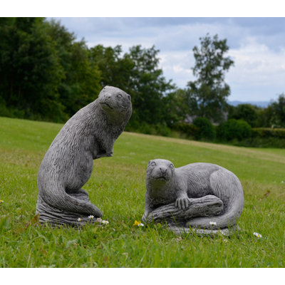 Lombardo Animals Weather Resistant Stone Garden Statue