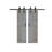 Patented Product S Series Solid Wood Double Sliding Barn Door With Hardware Kit(Set of 2)-Assembly Needed-787593443-787593239