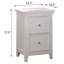 Table de chevet 2 tiroirs