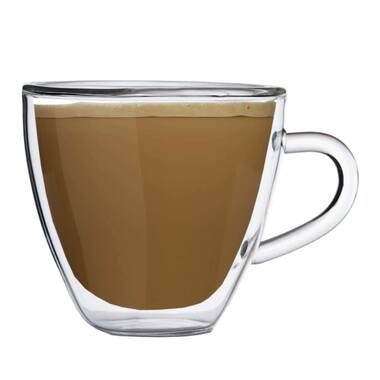 Cups - 2 Espresso 2 Cappuccino 2 Latte Macchiato Glasses [Delonghi]  [Magimix] - £53.96 : Spares4DeLonghi