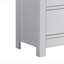 Commode blanche 6 tiroirs Cassini