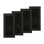 Ensemble de 4 ouvertures de conduit de 4 po x 10 po Spooky Gothic