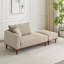 Chaise longue et tabouret rembourrés Finken-1086305210