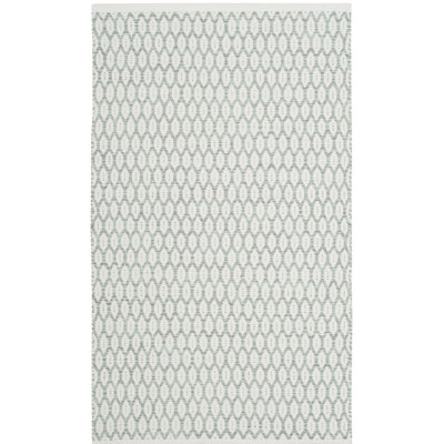 Modena Geometric Handwoven Cotton Area Rug