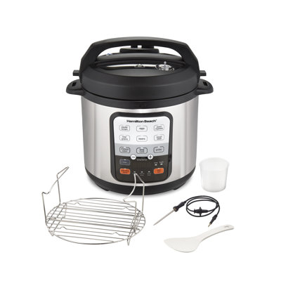 Hamilton Beach Precision Pressure Cooker 6 Quart Capacity