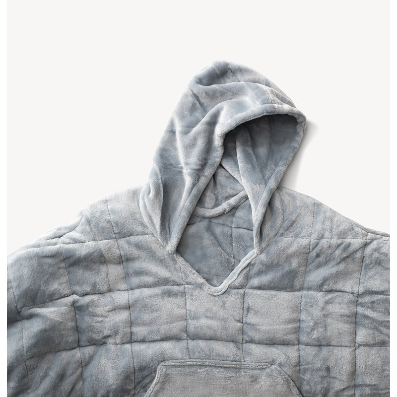 Couverture lestée Wearable, Gris