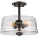 Jantz Glass Semi Flush Mount
