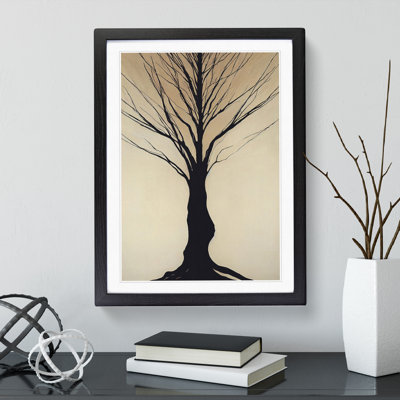 Simplistic Tree - Framed Print