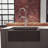 Ikon SILGRANIT 30" Single Bowl Apron-Front Farmhouse Sink - Café-40650547
