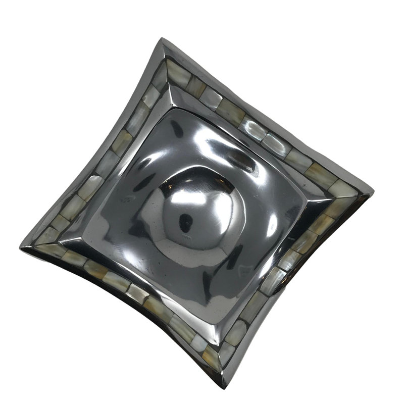 Mother Of Pearl Square Flair Tray