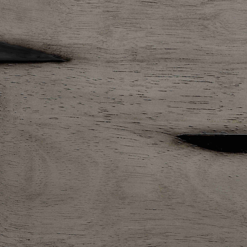 Ensemble de 2 chaises à hauteur de comptoir avec chaise pivotante à 360 degrés en bois d'hévéa massif, dossier à lattes verticales