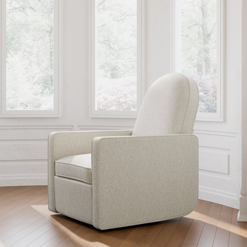 Fauteuil oscillant inclinable électrique Olivia, Dune Basketweave