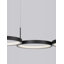 4 - Light Black LED Drum Pendant