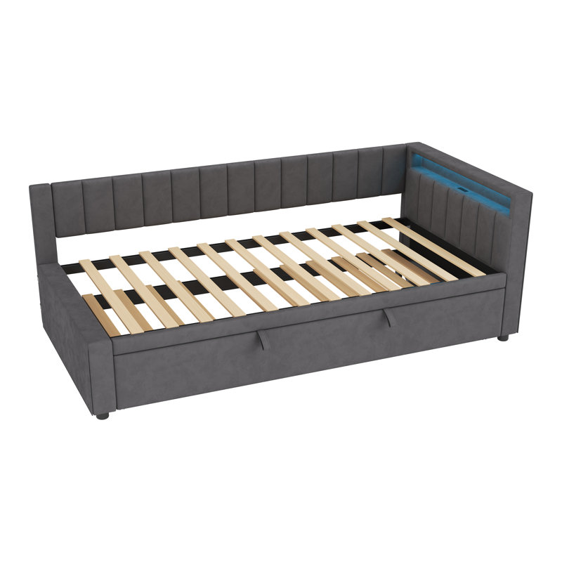 Metal Daybed, Grey
