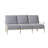 Wiltshire 75'' Wide Aluminum Patio Sofa with Cushions-26205357-26205345