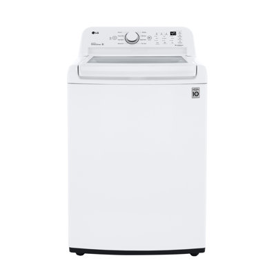 LG 4.5 cu. ft. Ultra Large Capacity Top Load Washer with TurboDrum Technology, White