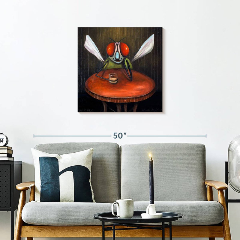 Ketti Bar Fly, 24" H x 24" W