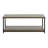 Rectangular Coffee Table with Storage Shelf in Rustic Wood Grain and Metal Frame Ashwood-1768943893
