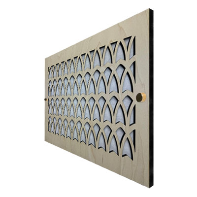 Stellar Air Wall And Ceiling Registers 6x16 (Duct Opening) 8x18 Overall Size - Heavenly Arches