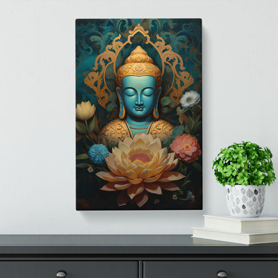 Buddha Victorian - Wrapped Canvas Print