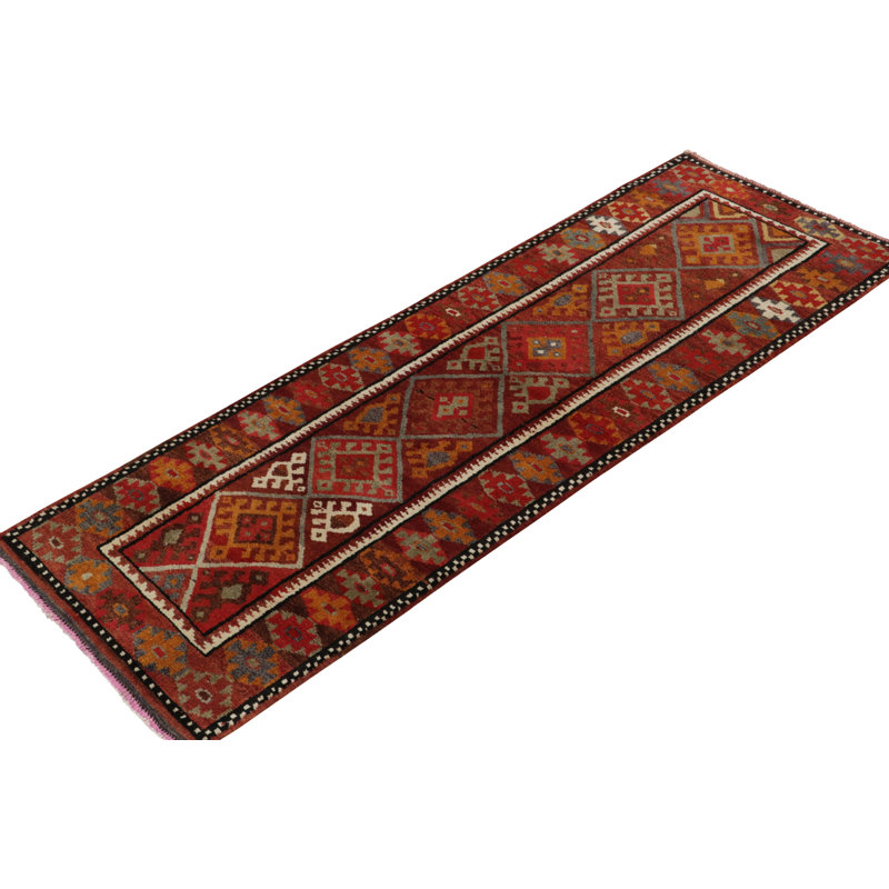 One-of-a-Kind 3'1" X 8'10" Hand Knotted Area Rug