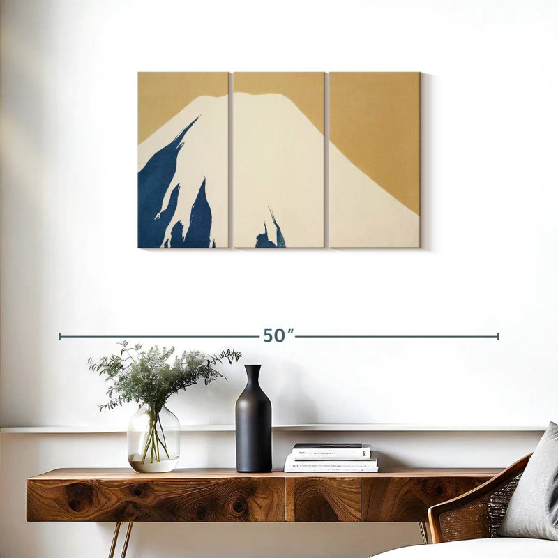 Alvord Mount Fuji From Momoyogusa, 20" H x 33" W