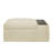 Betts Boucle Fabric Storage Ottoman With Table And Casters-855105307