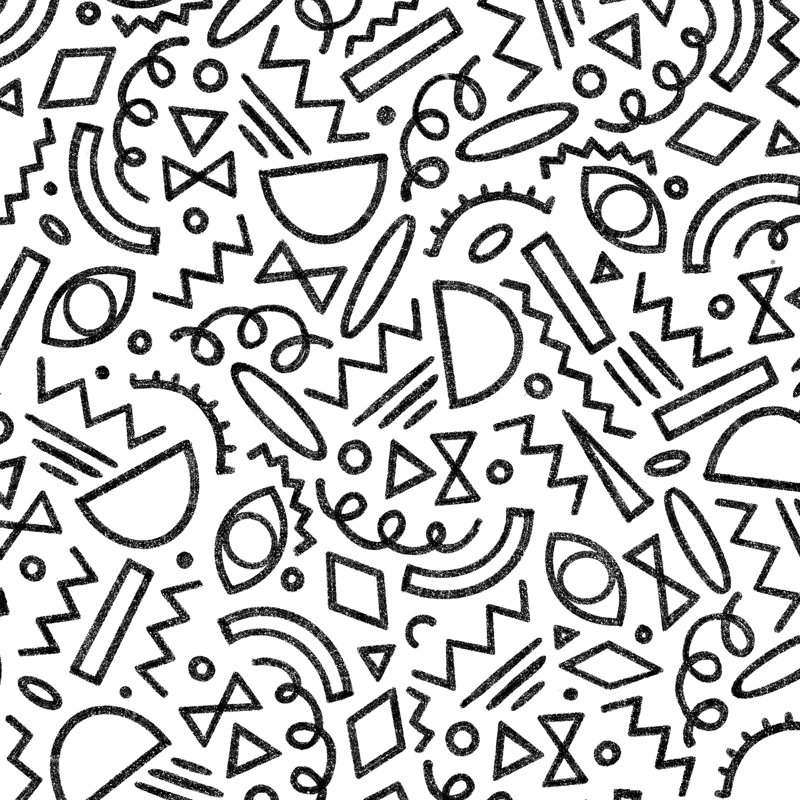 «Herget Dash And Ash Dash II» par - Impression sur toile tendue, H 12 po x l 12 po