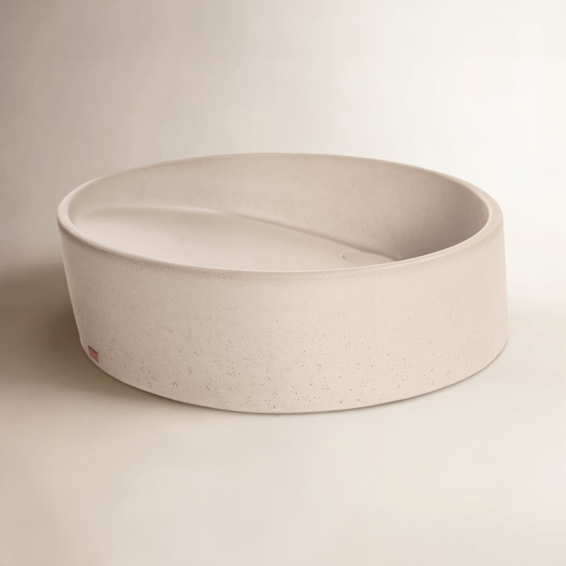 Dal 14.5'' L Bathroom Sink, Linen Beige